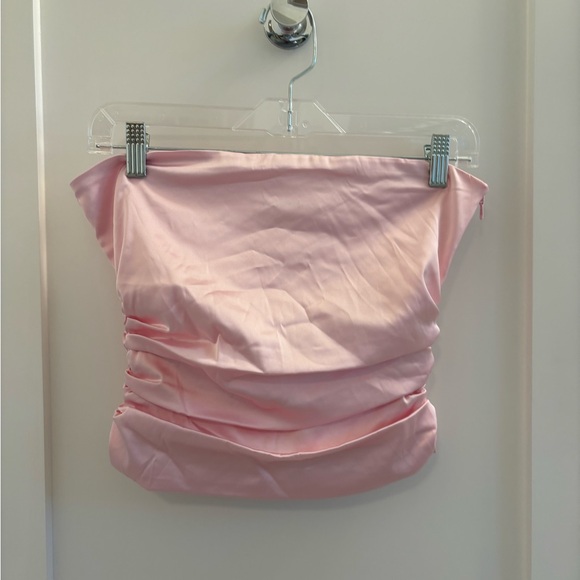 Beginning Boutique Tops - BEGINNING BOUTIQUE demetra satin tube top size 4 NWT